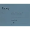 GRIEG:NORWEGIAN DANCES OP.35 FOR PIANO FOUR HANDS