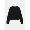 Pull&Bear Pletena jopa črna