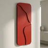 Aterna Red - 24 x 68 Red Decorative Framed MDF Painting