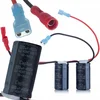 OEM CapXon Set Elektrolitski Kondenzator 220uF 450V – Priključki, O25x46mm, 105°C, Termokrčljiva Cev