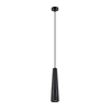 Sollux SL.1355 - Luster na sajli ELECTRA 1xGU10/10W/230V beton/crna