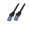 Secomp VALUE FTP Patch Cord Cat6A (Class EA) extra-flat crna 3.0m
