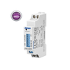 Enofazni števec ORNO OR-WE-521, 40A, MID atest, 230V, merilni razred B, impulzna frekvenca 1000 imp/kWh, IP51, bel