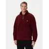 HUGO Flis Derylong 50567951 Bordo rdeča Relaxed Fit