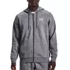 Under Armour UA Essential Fleece FZ Hood Pulover 770431 Siva