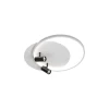 LED prigušiva stropno svetlo LED/65W/230V 3000-6500K bela + daljinski upravljač