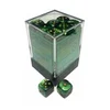 Kockice Chessex - Gemini - Black-Green & Gold12mm (36)