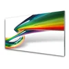 tulup.si Steklena slika Povzetek rainbow art 100x50 cm 4 obešalnika