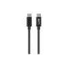 Winner Group - USB kabl USB-C / USB-C 60 W, 20 cm, crne boje