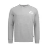 LONSDALE Majica LONGRIDGE pegasto siva/bela