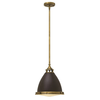 Hinkley HK-AMELIA-P-M-RB - Luster na štapu AMELIA 1xE27/60W/230V bronz