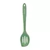 Slotted spoon, silicone, 27 cm, Green - Kitchen Craft