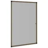 Vidaxl Komarnik za okna rjav 80x120 cm