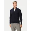BOSS Pletena jopica H-Balonso 50566344 Modra Regular Fit