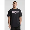 Mens T-shirt Footballs Coming Home Respect black