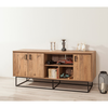 Hanah Home Komoda Quantum Medula 180x80x40cm Bež-Crna
