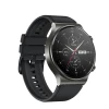 Silikonska naravnost za Huawei Watch GT 2 / 3 / 4, 2 Pro / 3 Pro / 4 Pro, GT 2e (46 mm) - črna KP35326