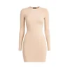 PANTHEROAR Pletena obleka Essential Dress nude