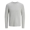 JACK & JONES Pulover JJEPerfect svetlo siva