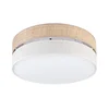 LED plafonsko svetlo SIRJA BOHO LED/36W/230V prečnika 45 cm bež/krem