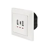 Logilink uzidna utičnica, 2 USB-A, 1 USB-C