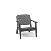 HANAH HOME Baštenska stolica Silva Anthracite Charcoal