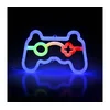 LED neonska zidna dekoracija GAME LED/3W/3xAA USB plava