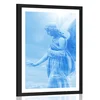 Plakat s paspartujem čudoviti angel na nebu - 60x90 no frame
