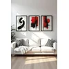 Wallity Uramljena slika Huhu444, 50x70 cm , 3 dela