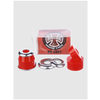 Independent Standard Cylinder Soft 88A Bushings red