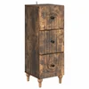 Ormar s ladicama Dimljeni hrast 33 x 34,5 x 90 cm