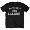 Liam Gallagher Who the Fuck… Black M Majica