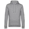 MAJICA DUGI RUKAVI B&C INSPIRE HOODED 280G SVIJETLO SIVA 2XL