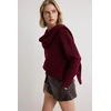 Trendyol ženski duks Twoaw27Hi00071, burgundac