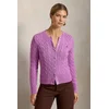 Polo Ralph Lauren Pletena jopica 211971868511 Roza Regular Fit