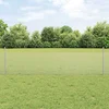Zatvorena žičana ograda s postovima 100 x 0,5 m Pocinčani čelik