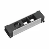 BACHMANN Napojni modul Power Frame 1xšuko + 2xprazan slot srebrno-crni