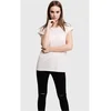 Womens T-shirt with extended shoulder pink