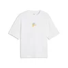 PUMA Wardrobe Essentials Boxy Florals Graphic Tee Men, Puma, White, L