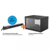LAN Intellinet ormar zidni 9U560mm 714808+PDU 713986 crni