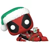 Bobble Figure Marvel Holiday POP! - Deadpool