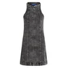 KARL LAGERFELD JEANS Obleka črn denim