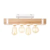 Brilliant - Plafonski luster WHITEWOOD 4xE27/30W/230V