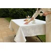 Stolnjak Delux 150x220cm Cvet - Bela boja ( VLK000348-deluxcvetbelaboja )