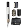 BaByliss Multifunkcionalni stajler za kosu Air Wand AS6555E, Limited edition, 4 u 1, 3 nastavka, Digitalni, Srebrni