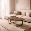 Hanah Home klub sto Tual 110, 110 cm, orah