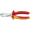 KNIPEX Kose sečice ojačane izolovane 1000V VDE 180mm 74 06 180 crvene