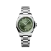 Longines Ženski sat L33204076, Zeleno kućište, Srebrne boje
