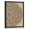 Plakat Mandala z abstraktnim naravnim vzorcem - 40x60 no frame