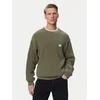 Calvin Klein Jeans Pulover LV04RD313G Temno zelena Regular Fit